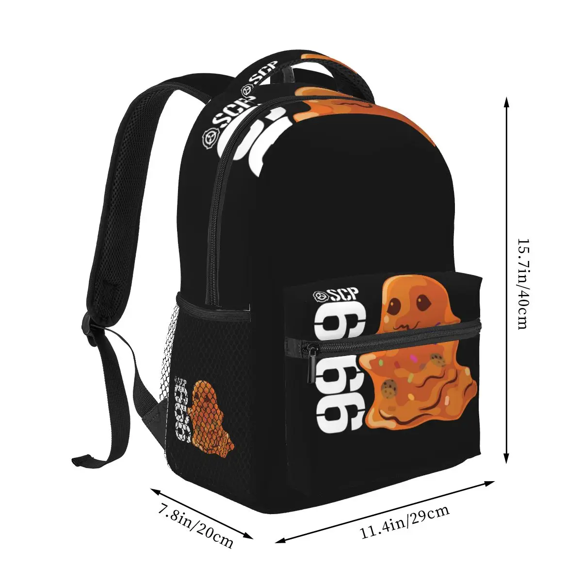 SCP-999 Tickle Monster SCP Foundation Backpacks Boys Girls Bookbag Children School Bags Laptop Rucksack Shoulder Bag