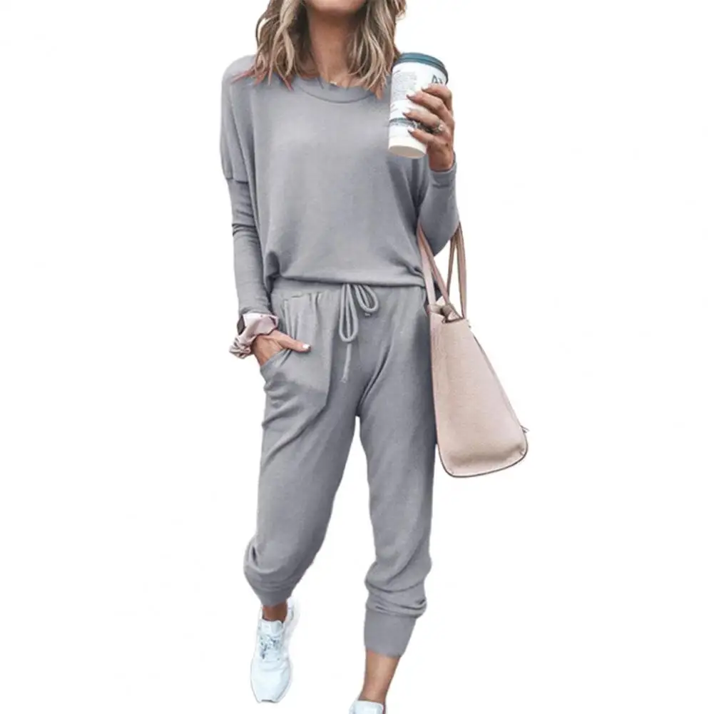 2022 Winter Casual Lounge Wear Women Tracksuit 2 Piece Set Loose Lounge Sets Ladies Sweat Suit Outfits Female