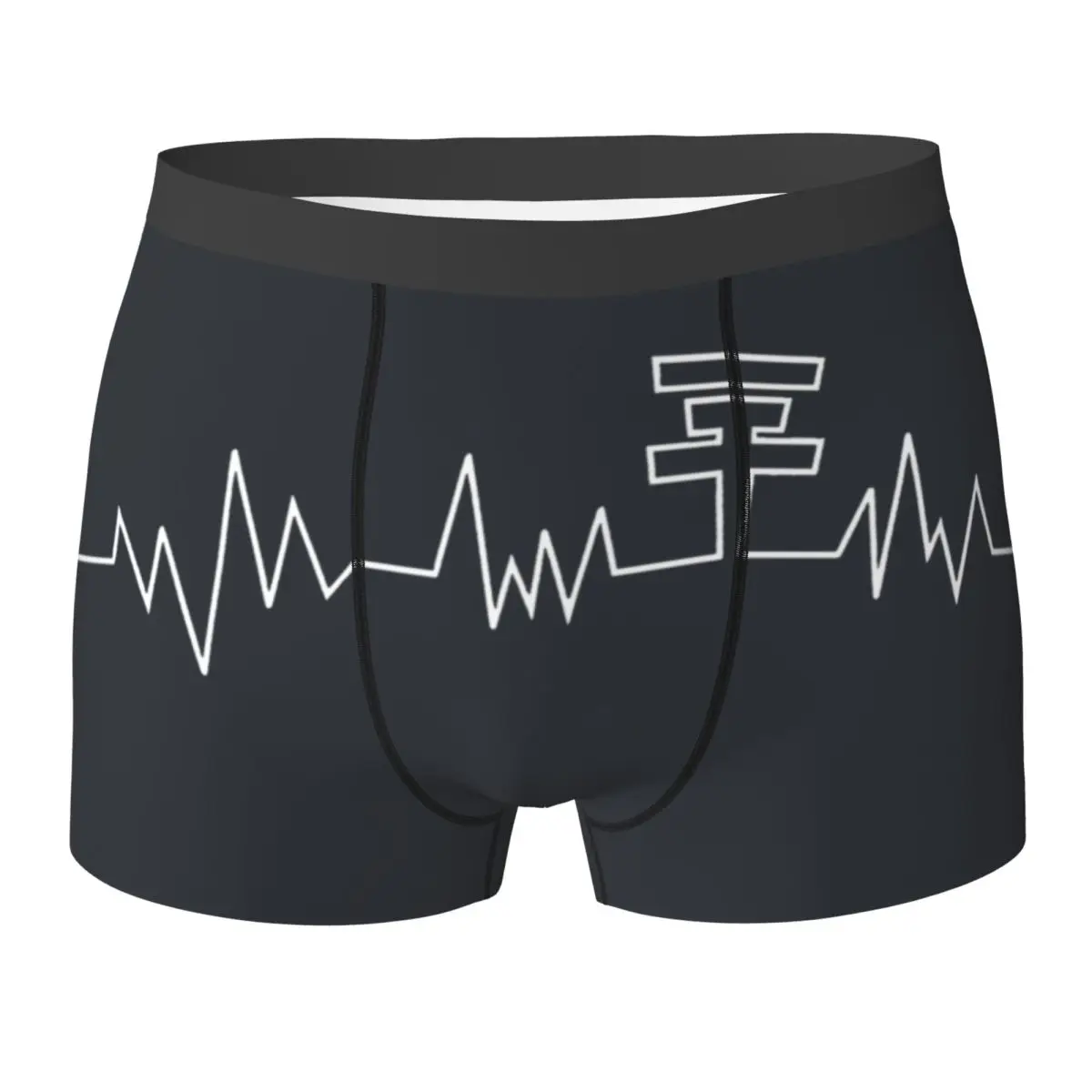 

Tokio Hotel Heartbeat, белое нижнее белье с уникальным логотипом, Германия, рок-группа, мужские шорты, классические боксеры, трусы большого размера