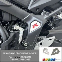 For Honda CBR650R CB650R 2019 2020 2021 2022 2023 2024 2025 Stainless Steel Frame Side Decorative Frame Side Cover Trim Covers