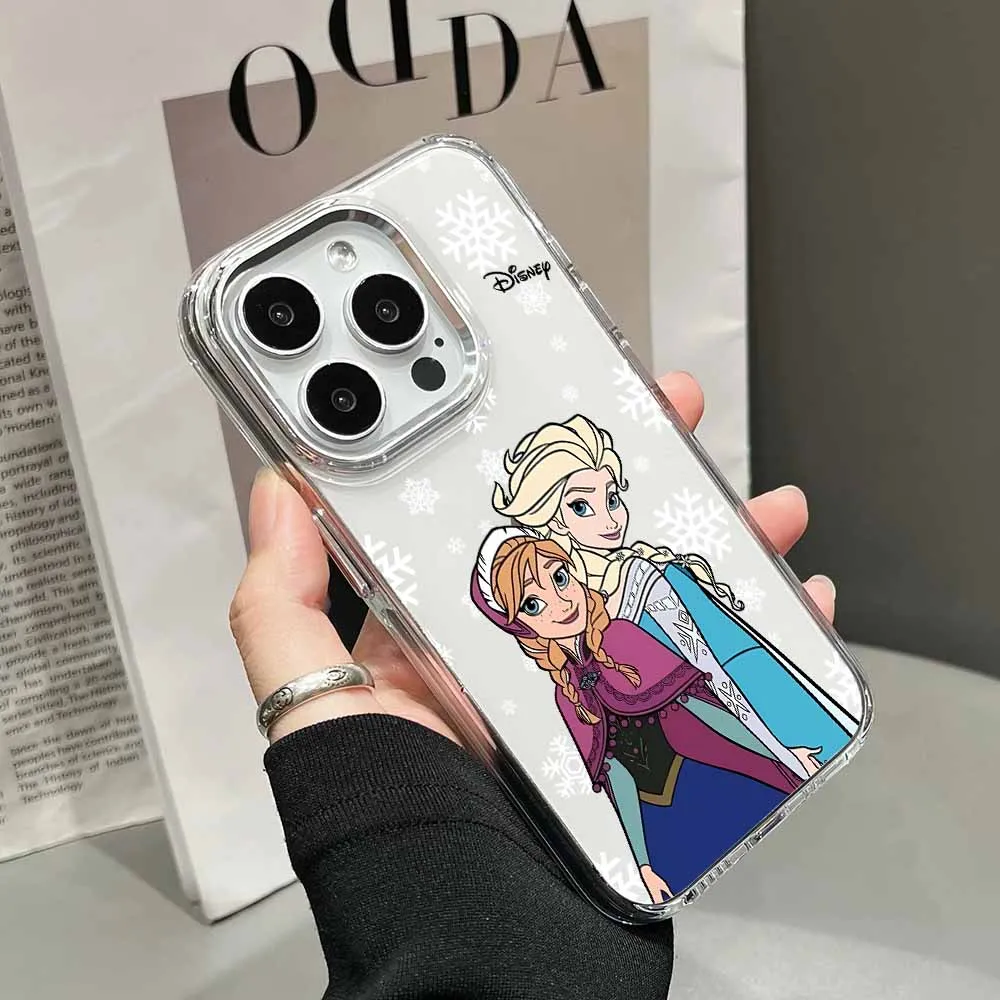 المجمدة لطيف أنيمي جراب هاتف ل Redmi 14C 13 نوت 14 13 12S 12 11S 11T 10 9S برو ماكس زائد غطاء شفاف #4