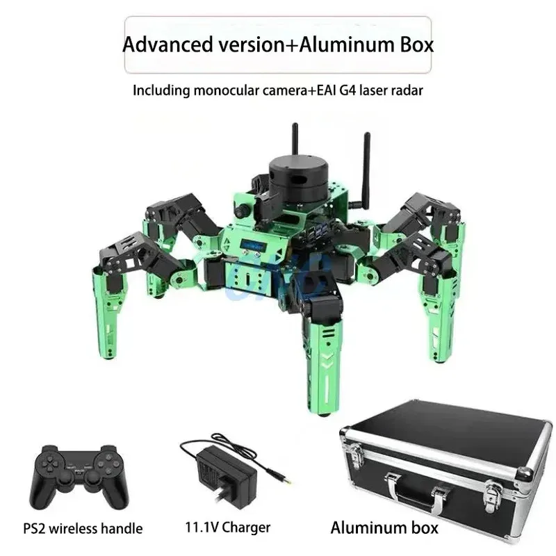 

Hiwonder JetHexa ROS Hexapod Robot Kit Powered By Jetson Nano B01 Official Version And Equipped With Lidar Depth Camera