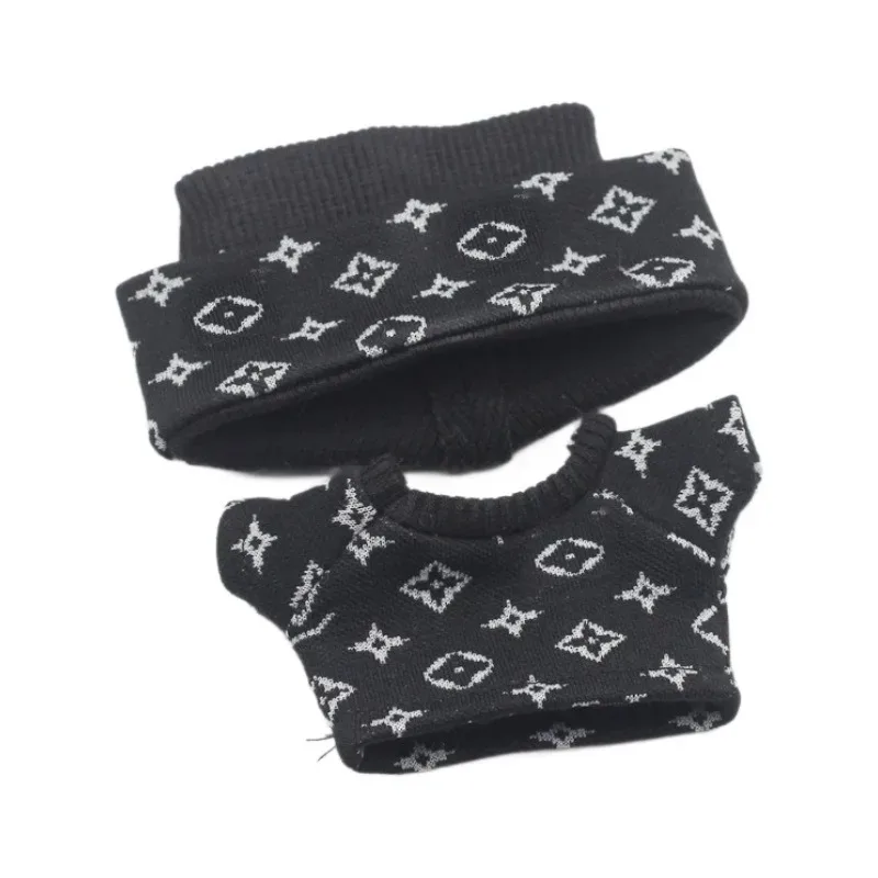 17 cm 1a generazione, 2a generazione, scatola cieca di terza generazione Labu tesoro piangente 10 cm maglione per bambola in cotone cappello lavorato a maglia stampato