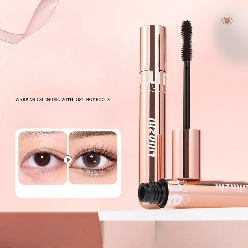 Volumizing Mascara 3D Curling Effect Clump Free Formula Waterproof Smudge Proof for Natural Lash Extensions Look Daily Wear