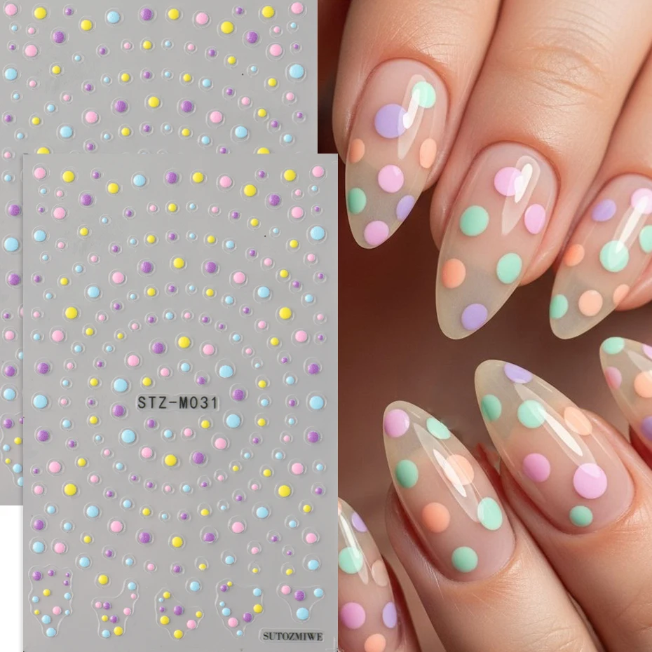 Polka Dot Nail Stic…