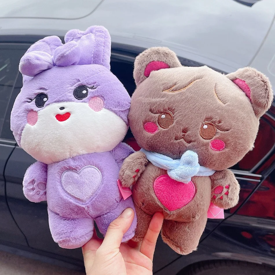 Heiß begehrte 4er-Set 20cm BornPink Kpop Plüsch World Tour JISOO JENNIE ROSE LISA Stofftier Plüschkissen Kawaii für Fans Geschenke – Detail 5