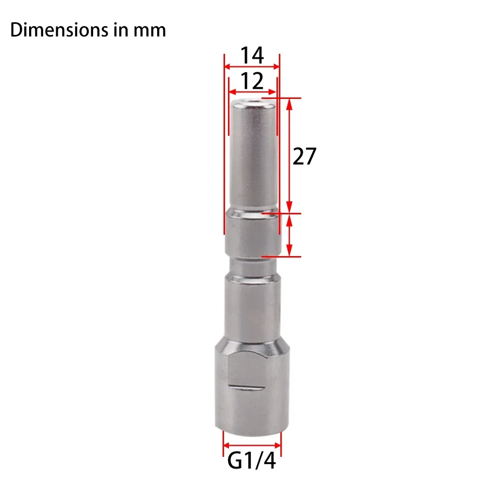 Professional Pressure Washer Metal Jet Lance Wand Tips Nozzles Spray Lance for Nilfisk-Alto/ WAP/ KEW/ IPC Portotecnica/ STIHL