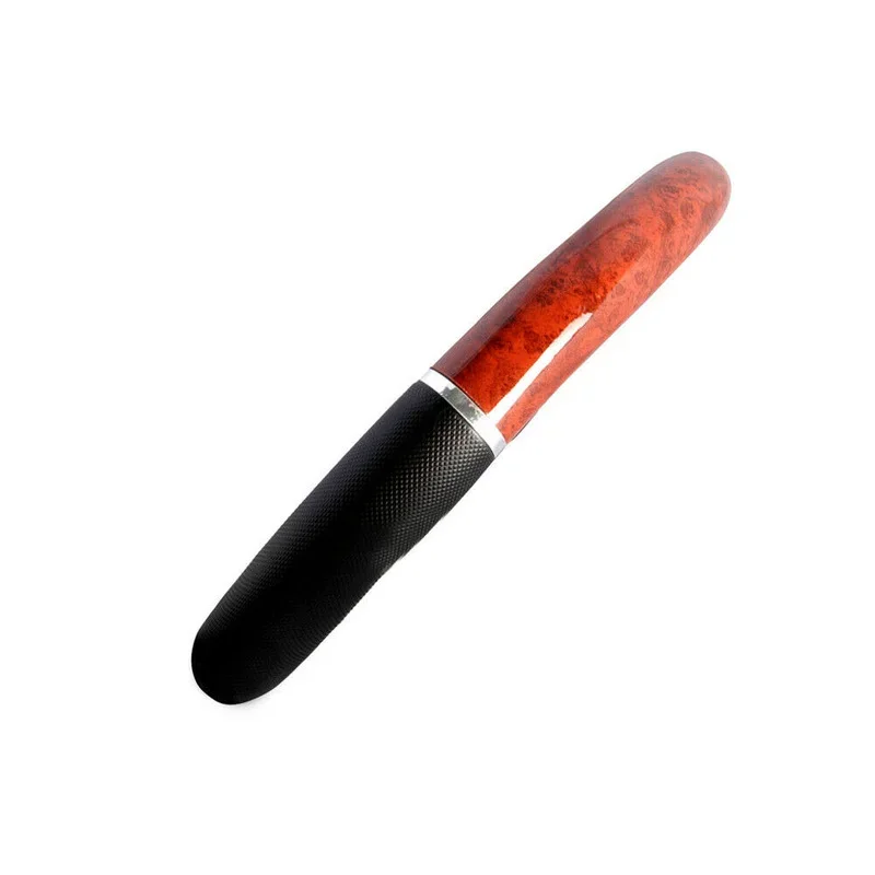 Pokrowiec na kierownicę z drewna do tuningu samochodów SUV Lux Grip PU Leather Uniwersalne części do wnętrz w stylu vintage Akcesoria samochodowe — zdjęcie 6