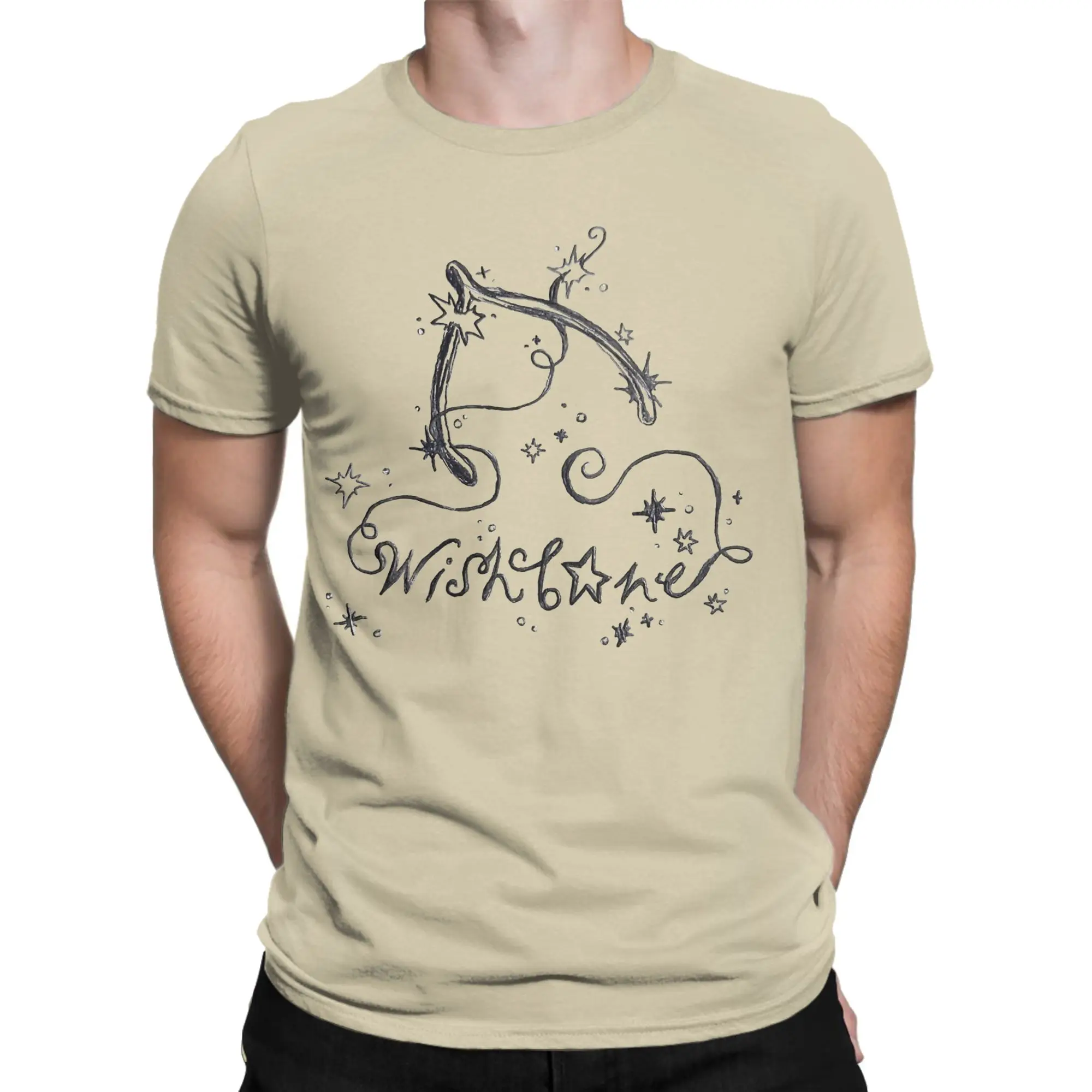 Men's Conan Gray Wishbone T Shirts  Pure Cotton Clothing Novelty Short Sleeve Crewneck Tee Shirt Plus Size T-Shirts