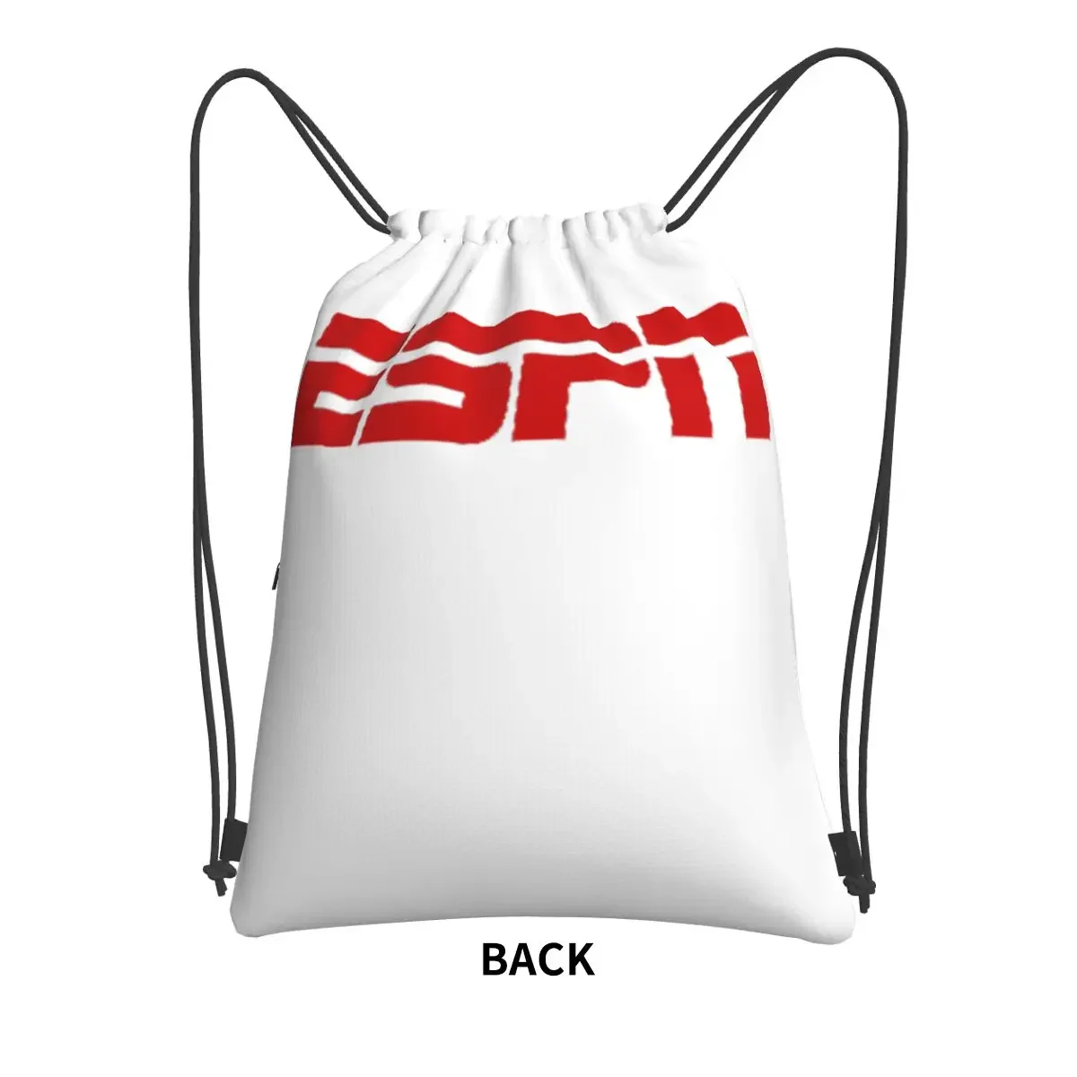 ESPN Merchandise Portable Backpacks Drawstring Bag Fashion Drawstring Bundle Pocket Sundries Bags For School Students