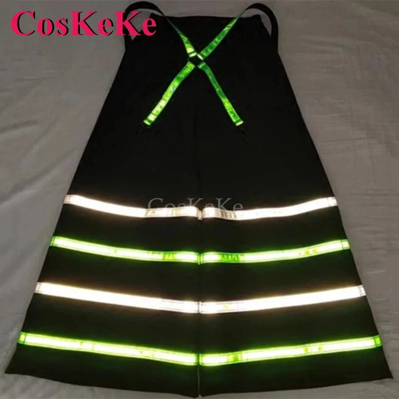 CosKeKe Reaper Phat السراويل ملبورن شفل شبح الرقص السراويل موضة جرس قيعان السراويل العاكسة الرياضة في الهواء الطلق للجنسين