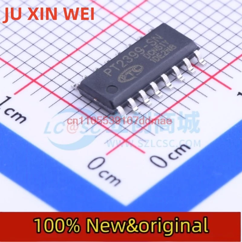 80pcs Brand new original PT2399 patch SOP-16 audio digital reverberation processing circuit chip