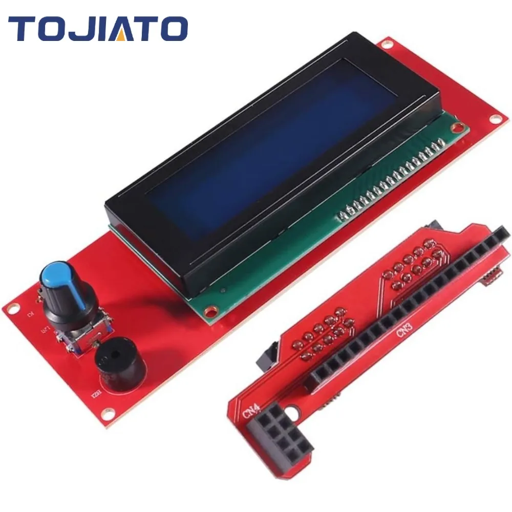 LCD 2004 Screen Smart Display Screen Controller Module with Cable for RAMPS 1.4 Arduino Mega for Reprap 3D Printer parts