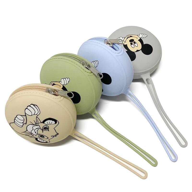 1 個ベビーシリコーン新しい乳首バッグは持ち運びが簡単シリコーンベビーフードグレードペンダント DIY アクセサリーベビーおもちゃカスタマイズされたギフト