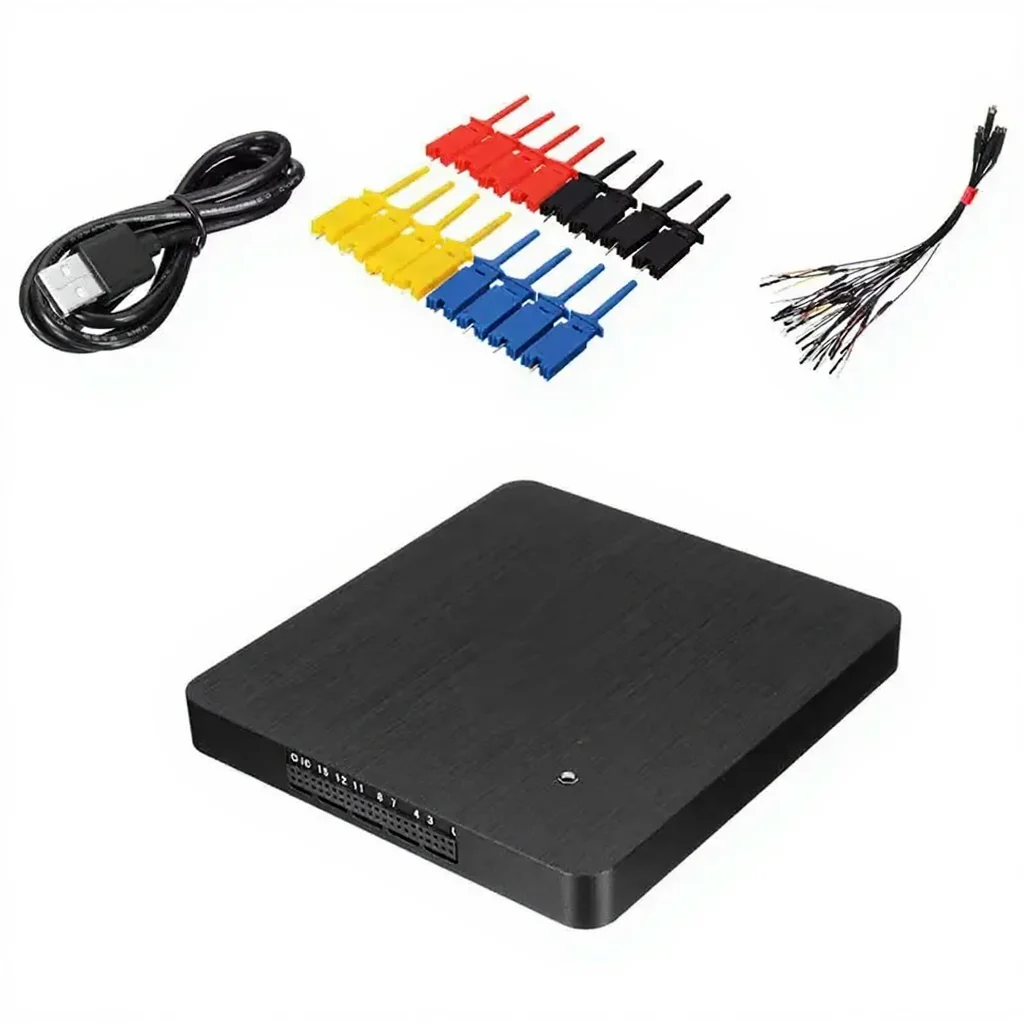 for DSLogic Plus 16CH Logic Analyzer USB 2.0 400MHz Sampling Rate 256Mbits Hardware Memory Debugging Kit