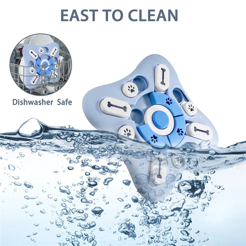 Fresh Dog Slow Feeder Food Dispenser Interactive Plaything For Puppies To Increase IQ Non-Slip Bowl Pet Puzzle Training Gam