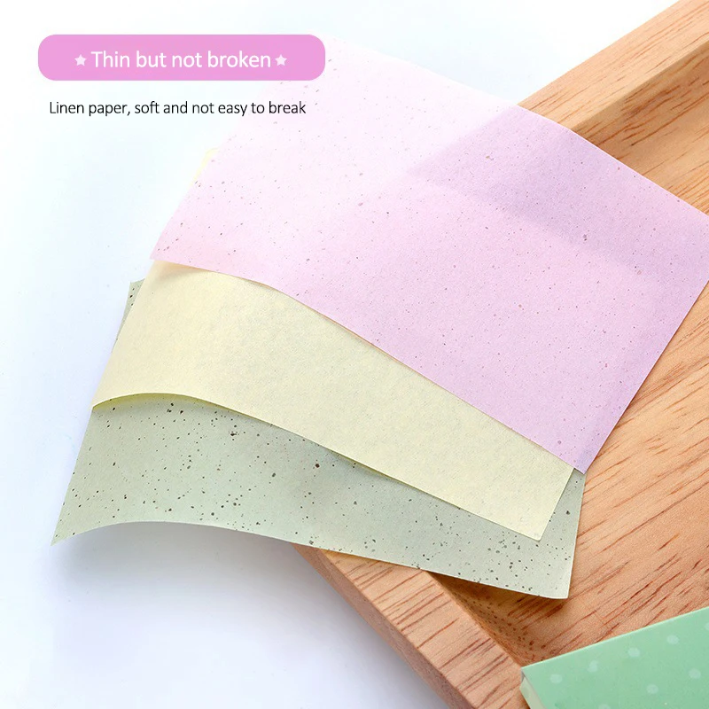 100Sheets/bag Oil Blotting Paper Lavender Green Tea Chamomile Oil Control Sheets Face Cleaning Absorbent Paper Makeup Tools