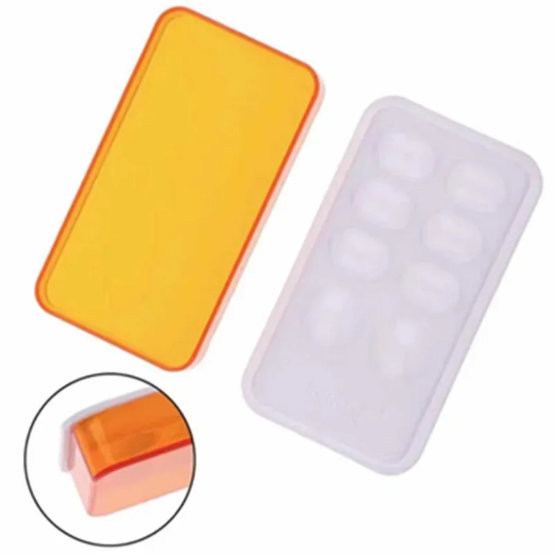 

1pcs Mixing Watering Moisturizing Plate Dental Palette with Cover 8 Slot Palette Dental Lab Equipment Resin