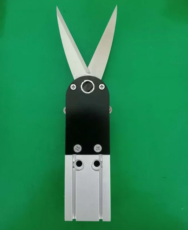

Mask machine pneumatic scissor high speed automatic ear scissor double action special shears for masks HS-K25/K40/K56