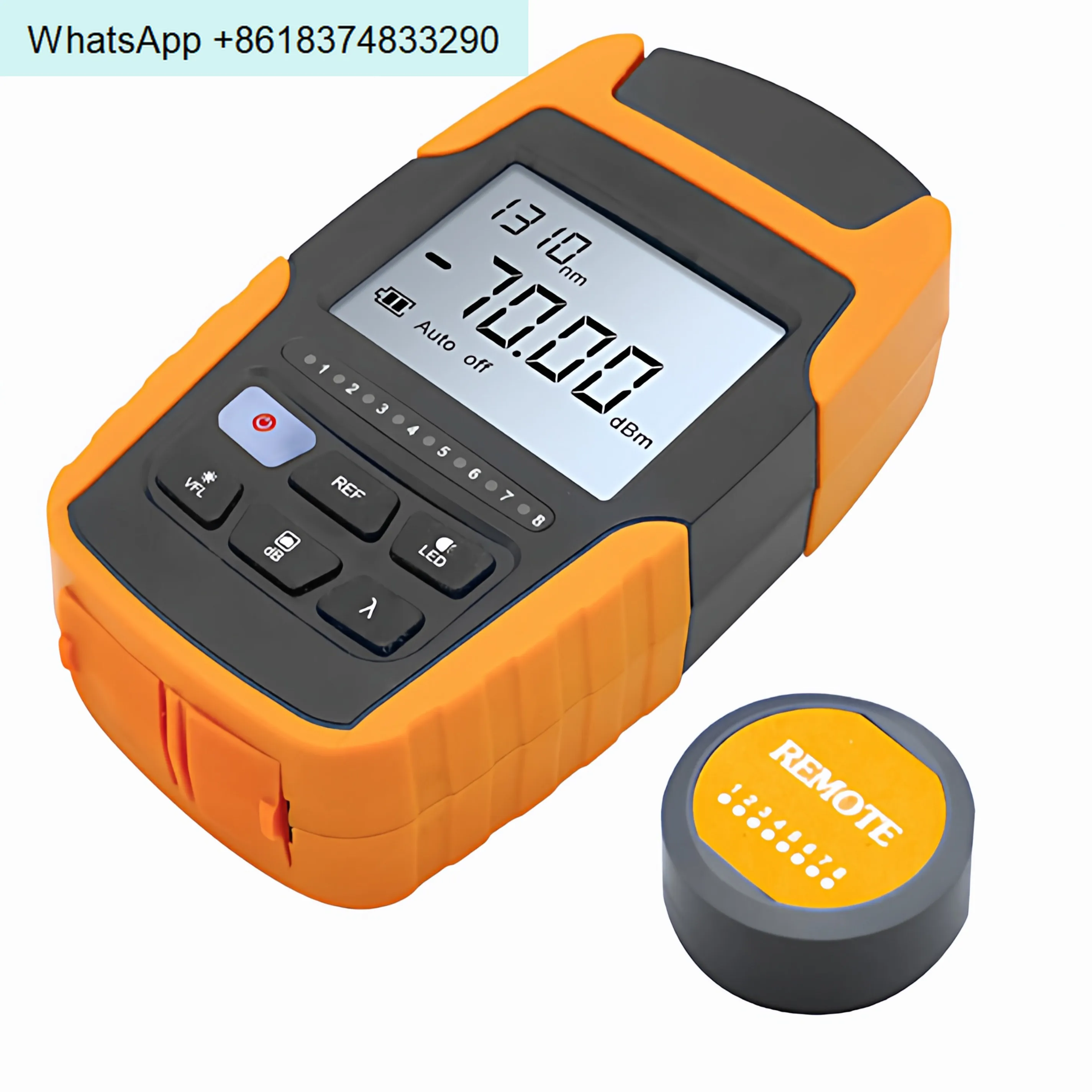 Optical power meter all-in-one machine high-precision four-in-one mini rechargeable light attenuation tester light receiver
