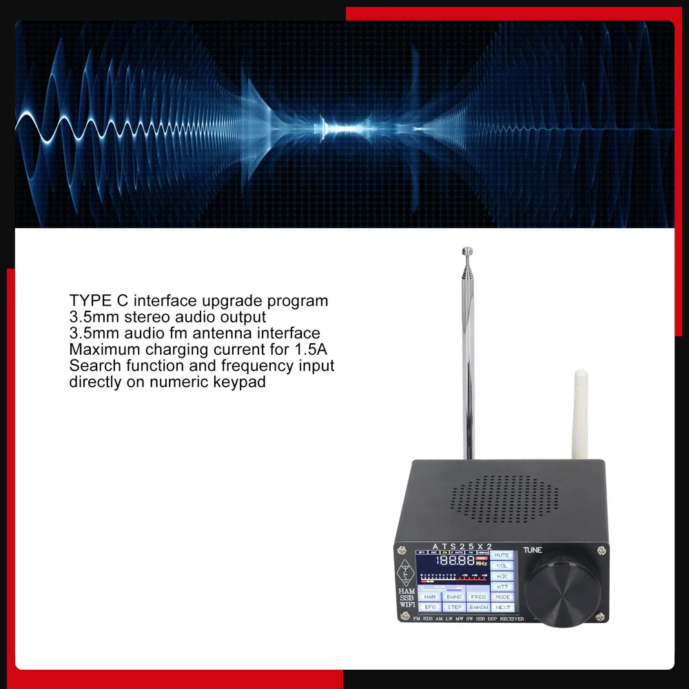 recepteur-radio-dsp-recepteur-radio-pleine-bande-dsp-ondes-courtes-multi-modes-avec-balayage-de-spectre-ats25x2