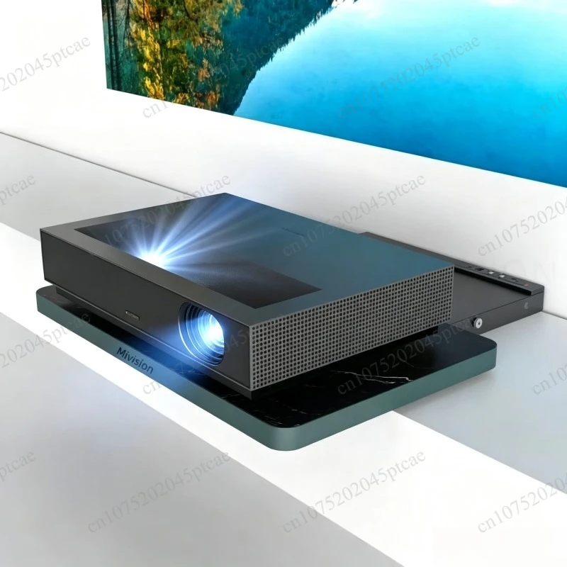 for Ultra Short Laser Projector- Deep Blue/Golden/Sliver Automatic Slider Tray