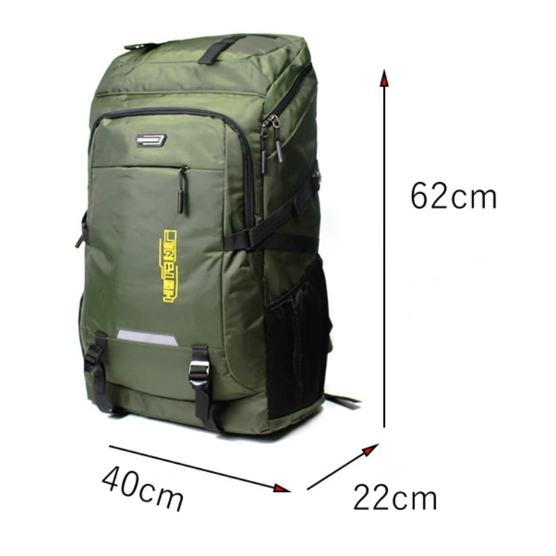 80L Large Capacity Hiking Mountaineering Bag Men Women Outdoor Camping Travel Luggage Backpack Waterproof Rucksack Computer Bags