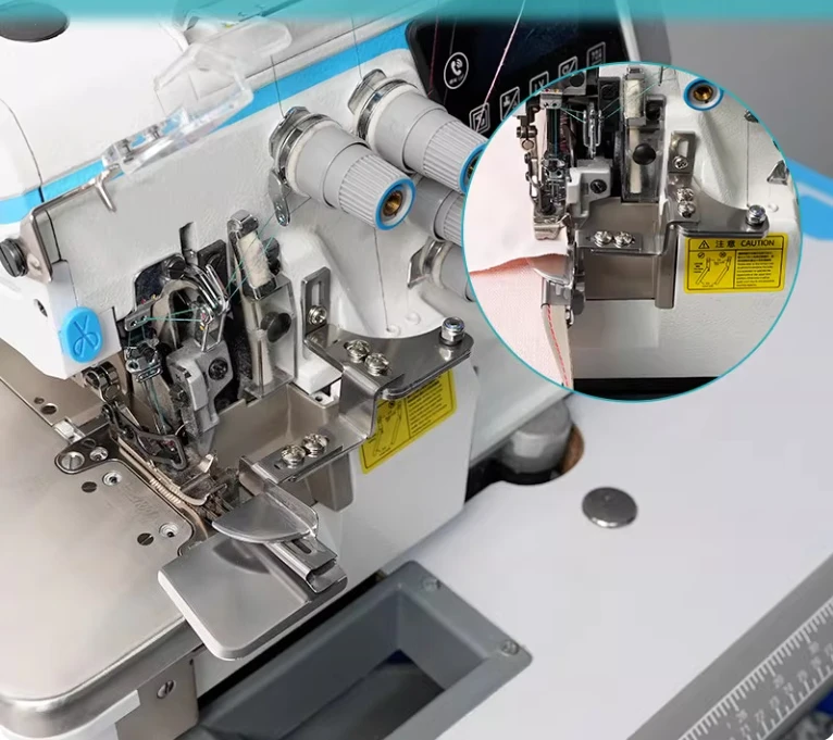 Overlock Machine Embedded Rope Patchwork Pull Tube Overlock Machine Adjustable EX/700 Presser Foot Lace Pull Tube
