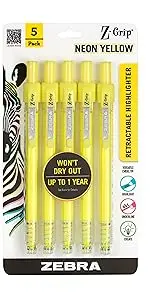 Retractable Ballpoint Pens Smooth Writing Black Ink 1.0mm Medium Point for School Office Note Taking Journal Planner Supplies 24 Pack