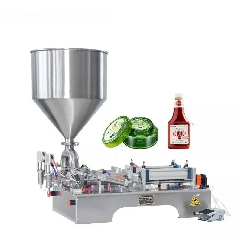 

ZS-GT2P Fully Pneumatic Alcohol HandSanitizer CleanGel LiquidSoap Body Shop Butter Bottle Dispenser Filling Machine