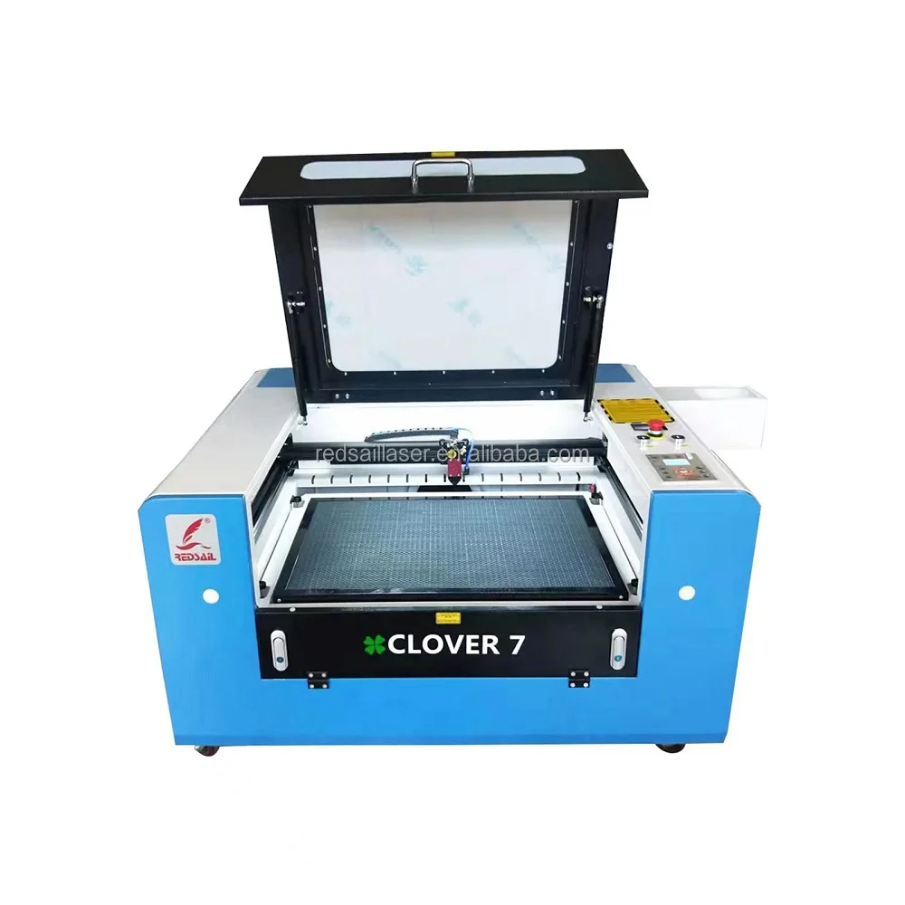 

Desktop Cutting Engraving Machine 700x500mm with 50W 60W 80W 100W Tube Honeycomb Table