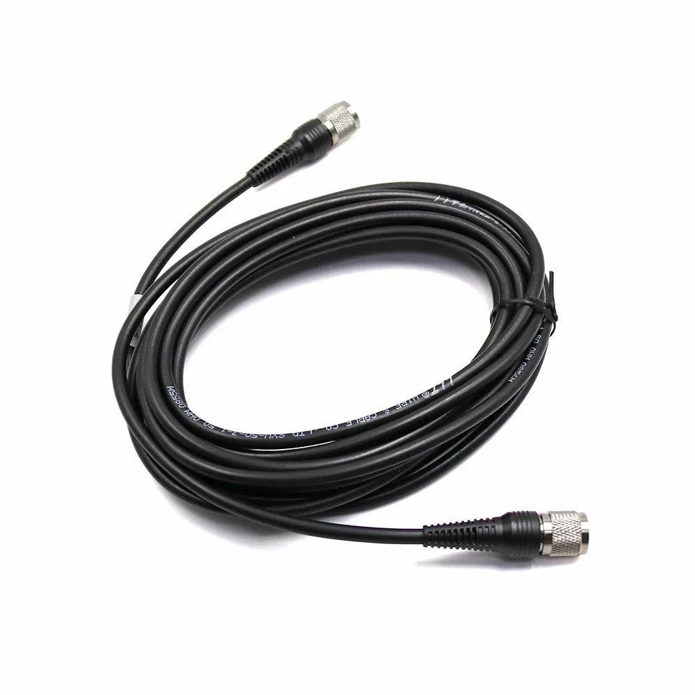 TNC Male to TNC Male Plug RG58 Low Loss Extension Cable RF Coax Adapter Cable 50 ohm 5M For GNSS RTK WIFI Antenna GPS Receiver