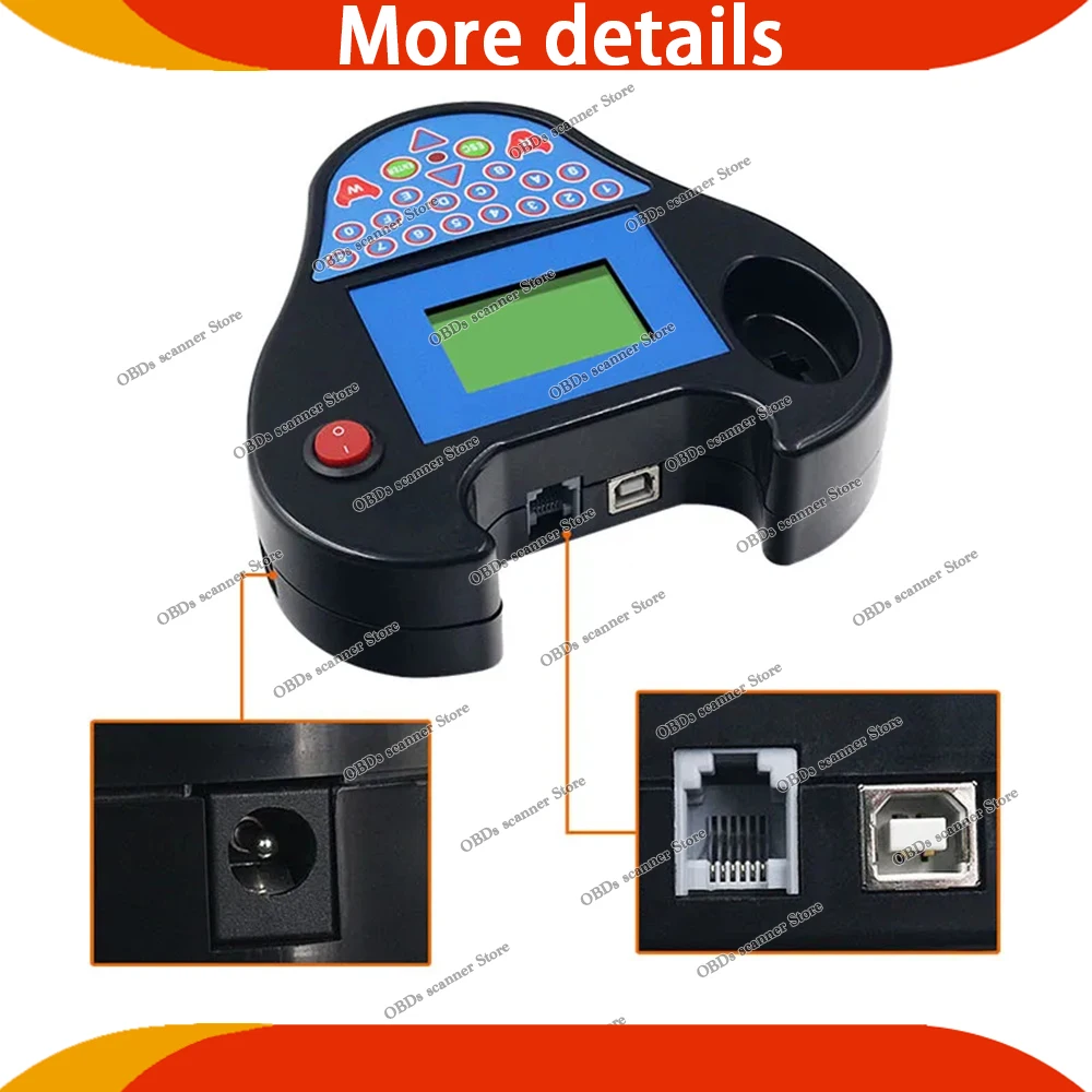 ZedBull Key Master Clone EFfI V2.7.2 Software Infinite Token PIN Code Reader Diagnostic Tool Mini Zed Bull 508 Key Program Clone - view 6
