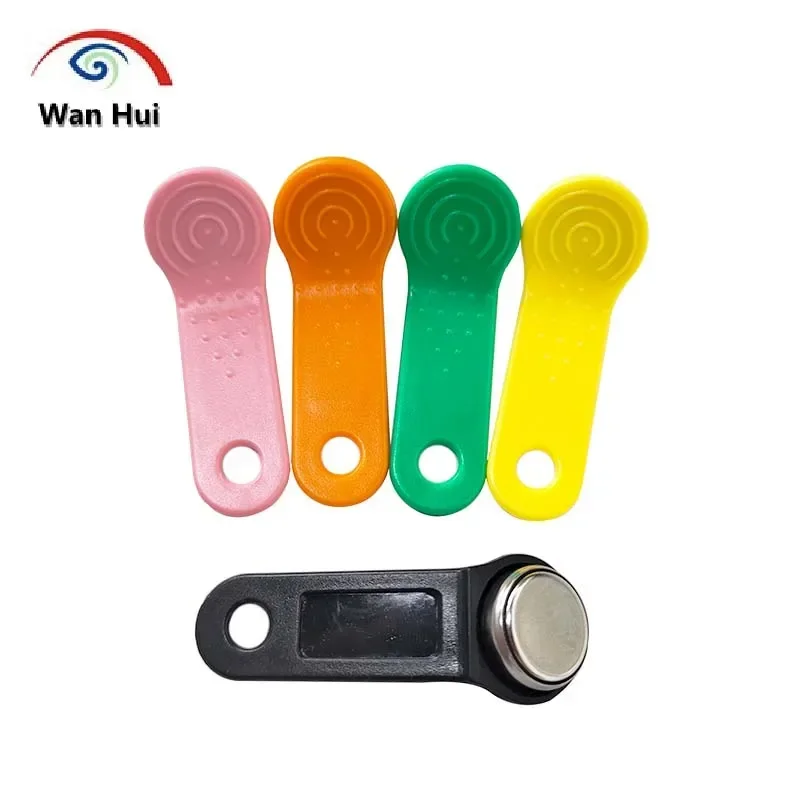 5/10 Pcs DS1971S-F5 TM1971 TM Key Touch Memory Tag Access Control Card 256-Bit EEPROM 1-Wire iButton for Guard Tour