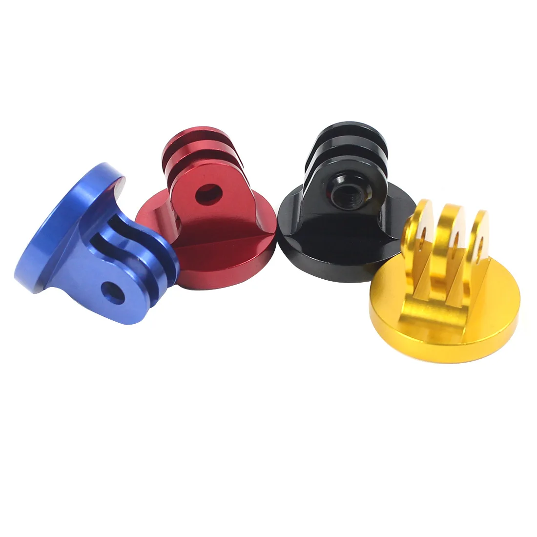 Adaptador de montaje de trípode para Gopro, adaptador de rosca 1/4, CNC, aleación de aluminio para Go Pro Hero 9, 8, 7, 6, 5, 4, 3 +, accesorios para Cámara de Acción