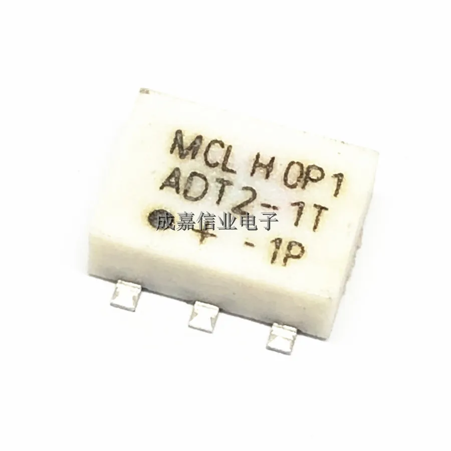 

1pcs/Lot ADT2-1T-1P+ Audio Transformers / Signal Transformers RF XFMR / SURF MOUNT / RoHS 8 MHz to 600 MHz 50Ohms