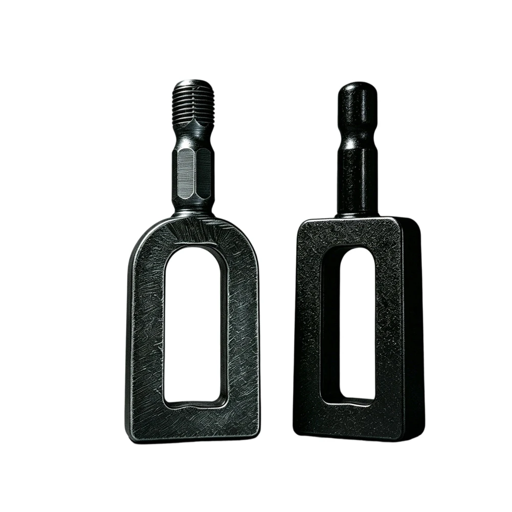 2PCS Silver Twist Tie Tool For Construction For Electric Drill Twisting Sleeve Drill Chuck Chain Link Fence Twister Tool Parts