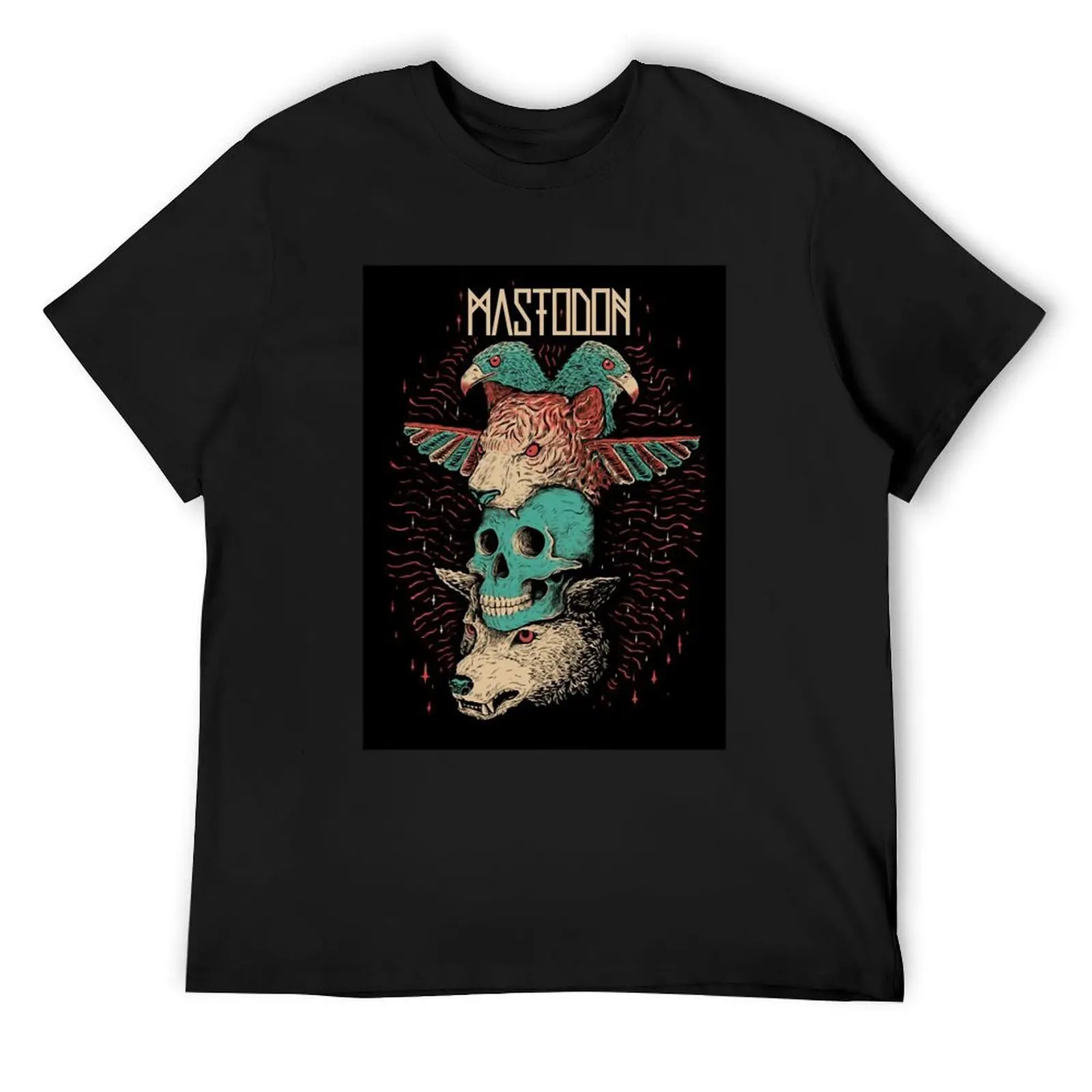 

new mastadon - logo trending T-Shirt sports fans luxury designer customs design your own t shirt men 100℅ cotton