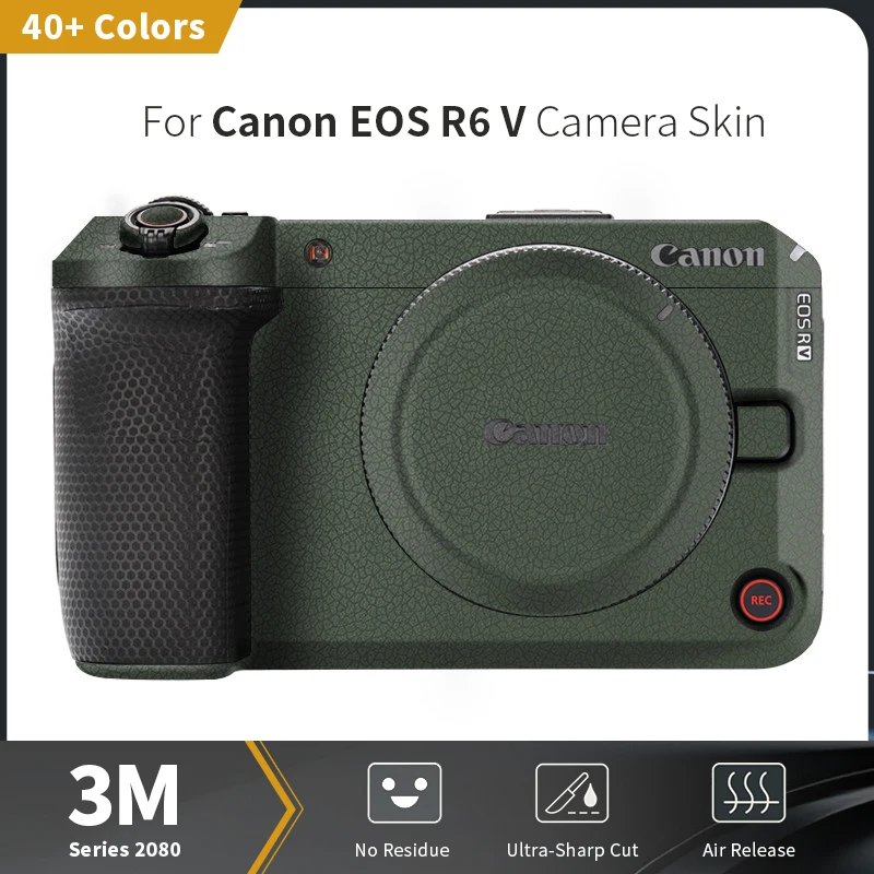canon-r6vスキン、canon-eos-r6-vカメラステッカー、傷防止保護フィルム、フルカバー保護