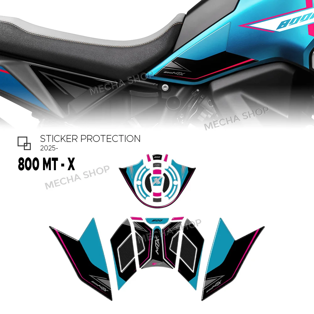 

For CFMOTO 800MTX 800 MT X 2026 2025 Motorcycle 3D Stickers Tank Pad Protection Kit Accessories Decal