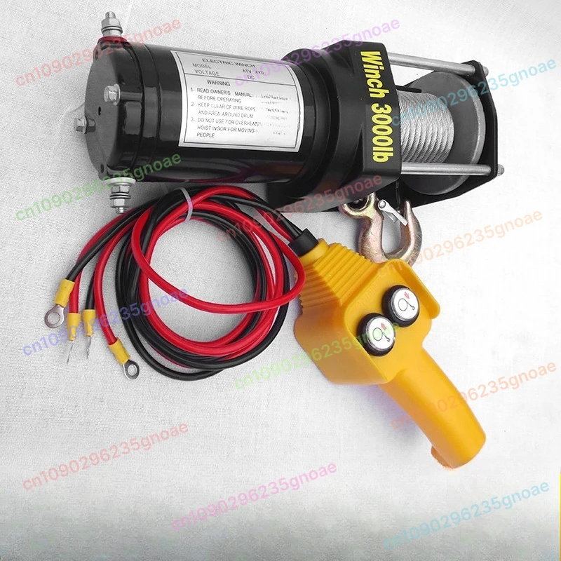 gru-elettrica-compatta-12v-per-veicoli-con-verricello-da-24-tonnellate-sollevamento-e-autosalvataggio-capacita-1-tonnellata-speciale-per-auto-offerta-imperdibile