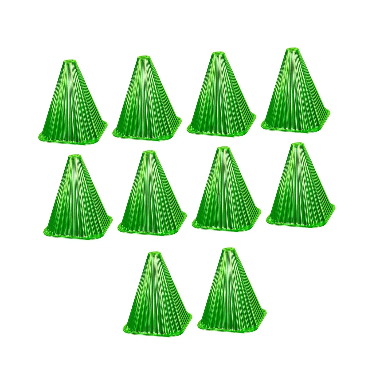 Mini Estufa Jardim Cloche, Protetor Vegetal, Capa à Prova de Vento, Bell Jar Cloches, Park Yard, Acessório ao ar livre, 10 Pcs