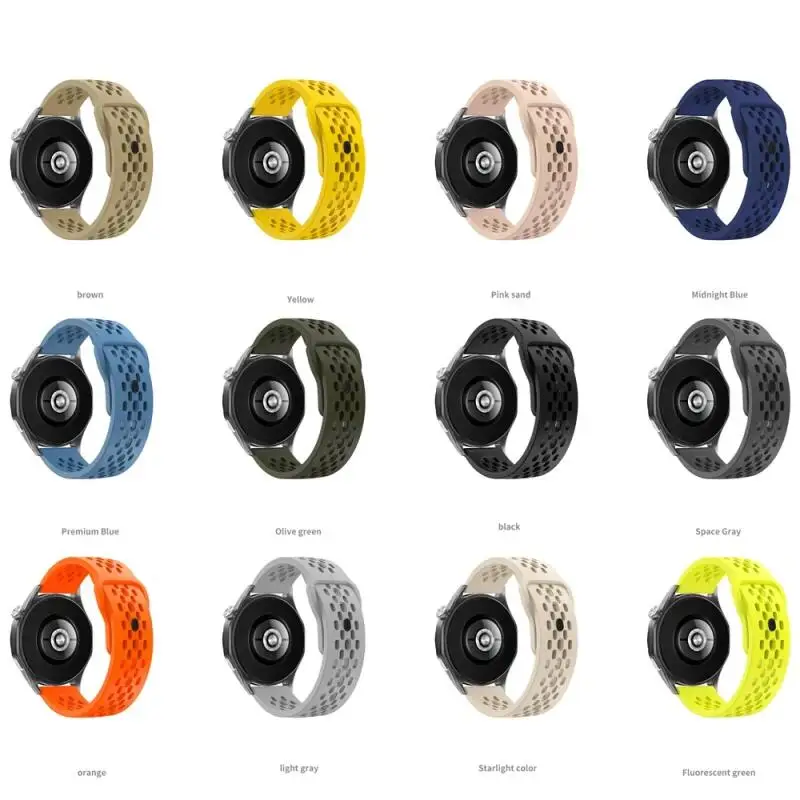 20mm Silicone Breathable Soft Strap For Omega X Swatch Joint MoonSwatch Bracelet Correa For MoonSwatch Watchband Accessories