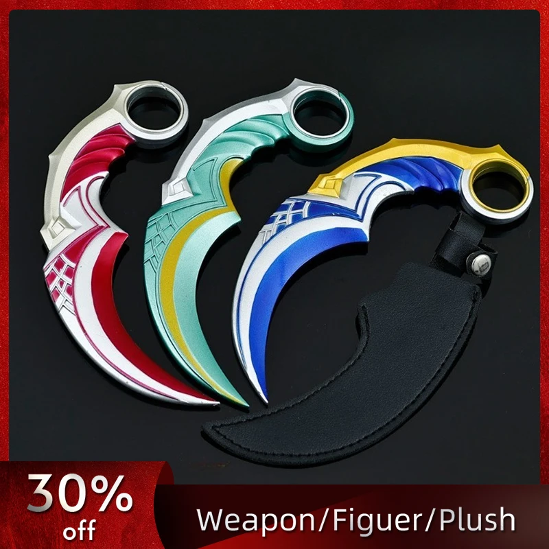 

17cm/6.7in Valorant Claw Knife Model Game Peripherals Props Cosplay Katana Practice Display Collectible Ornaments Boyfriend Gift