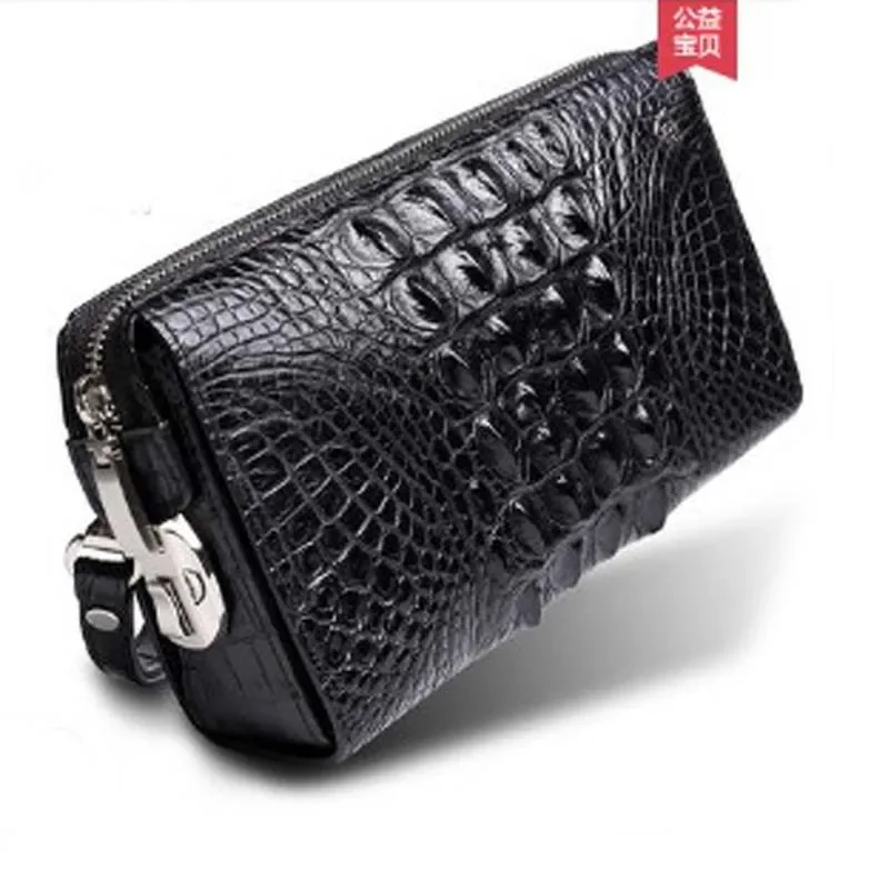 

gete new men clutch bag for male large capacity crocodile bag password