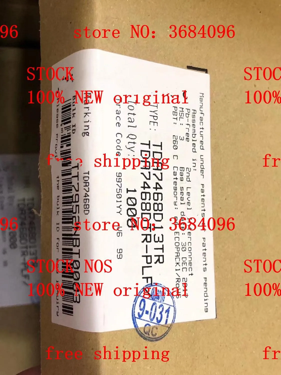 TDA7468D13TR TDA7468 TDA7468D SOP28 New Original 5PCS-100PCS/LOT STOCK