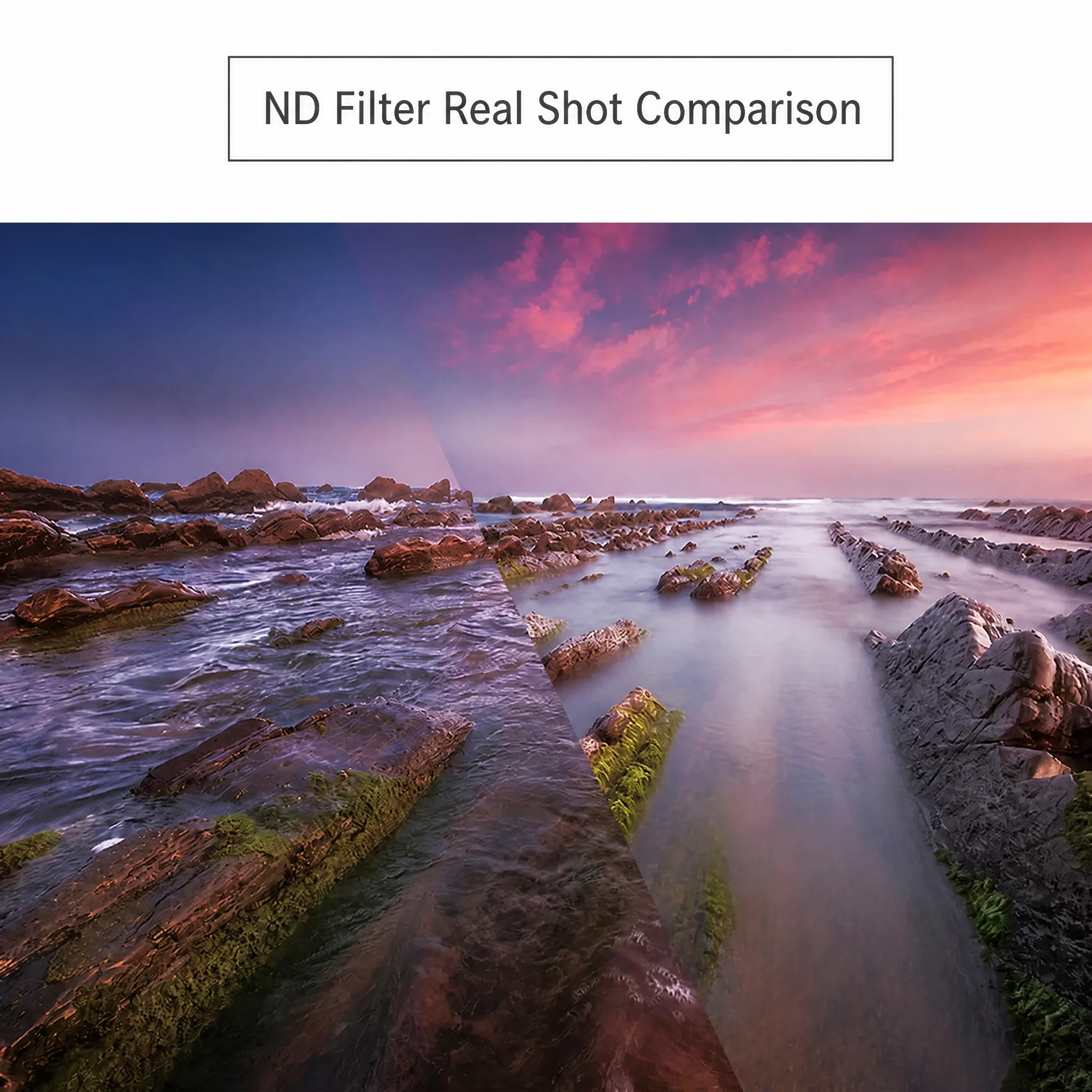 NiSi NC ND8 ND Lens Filter 3 Stop Exposure Reduction Copper Frame Infrared Blocking Waterproof Oil Resistant