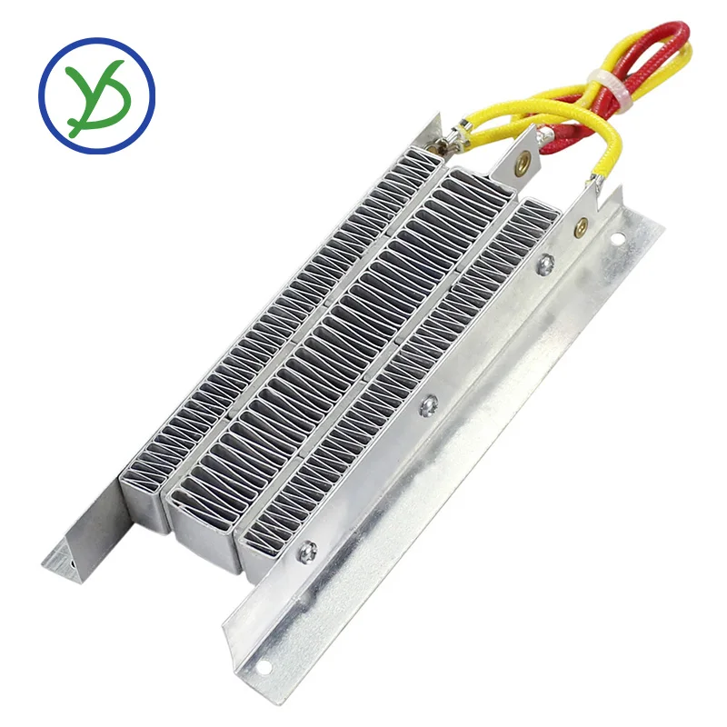 12V 400W Conductive Ptc Air Finned Heating Element Résistance Chauffante Pour Incubateur Dc Ptc Air Heater 150B2 150*68*18mm