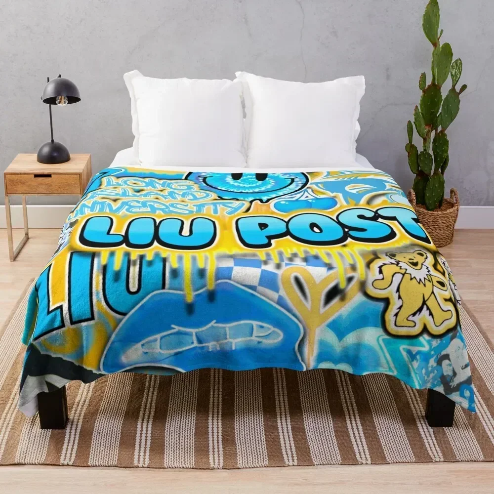 L I U P O $ T 2 . 0 Throw Blanket Cozy Throw Blanket for Bed Sofa Chair