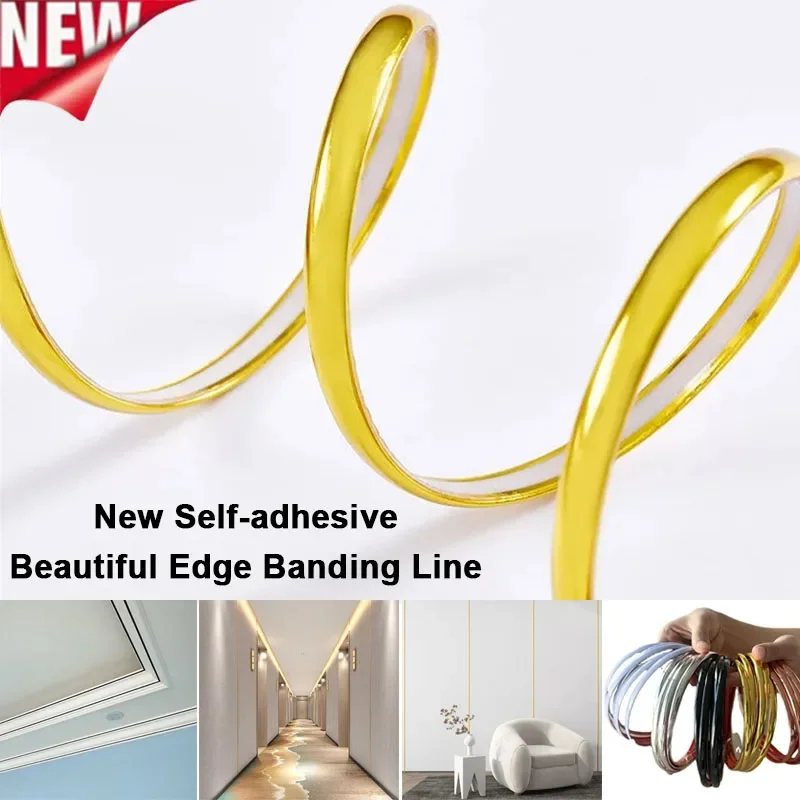 2/3M Wall Floor Gap Line Stickers Tape furniture edge banding Ceramic Tile Gap Tape waterproof edge banding tape Ceiling Decals